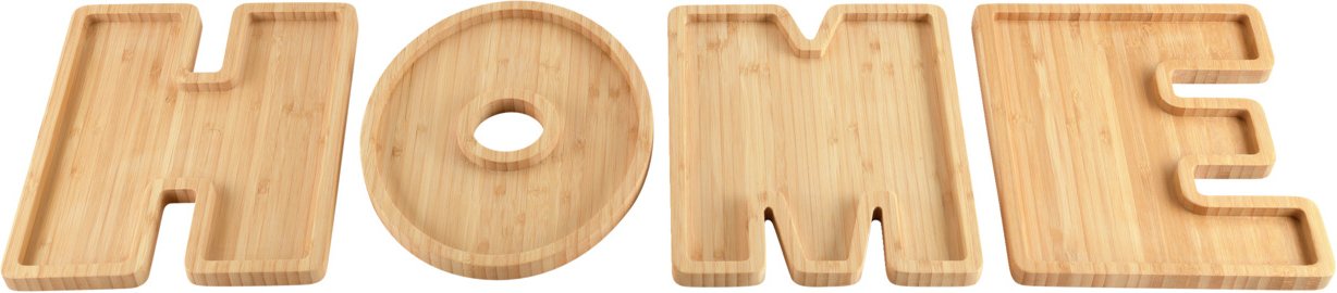 Kesper Servierbretter 4er-Set, Edelstahl