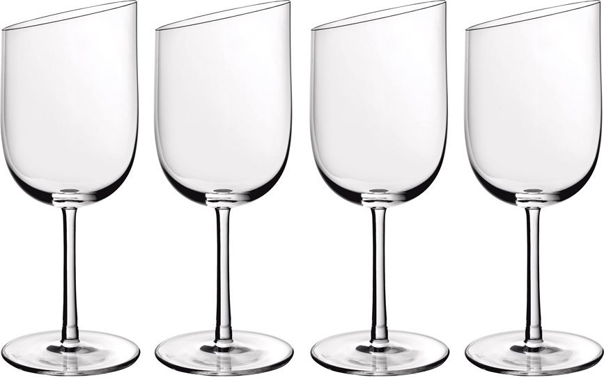 Villeroy & Boch Weißweinkelch-Set 4 tlg. NEW MOON, Kristallglas