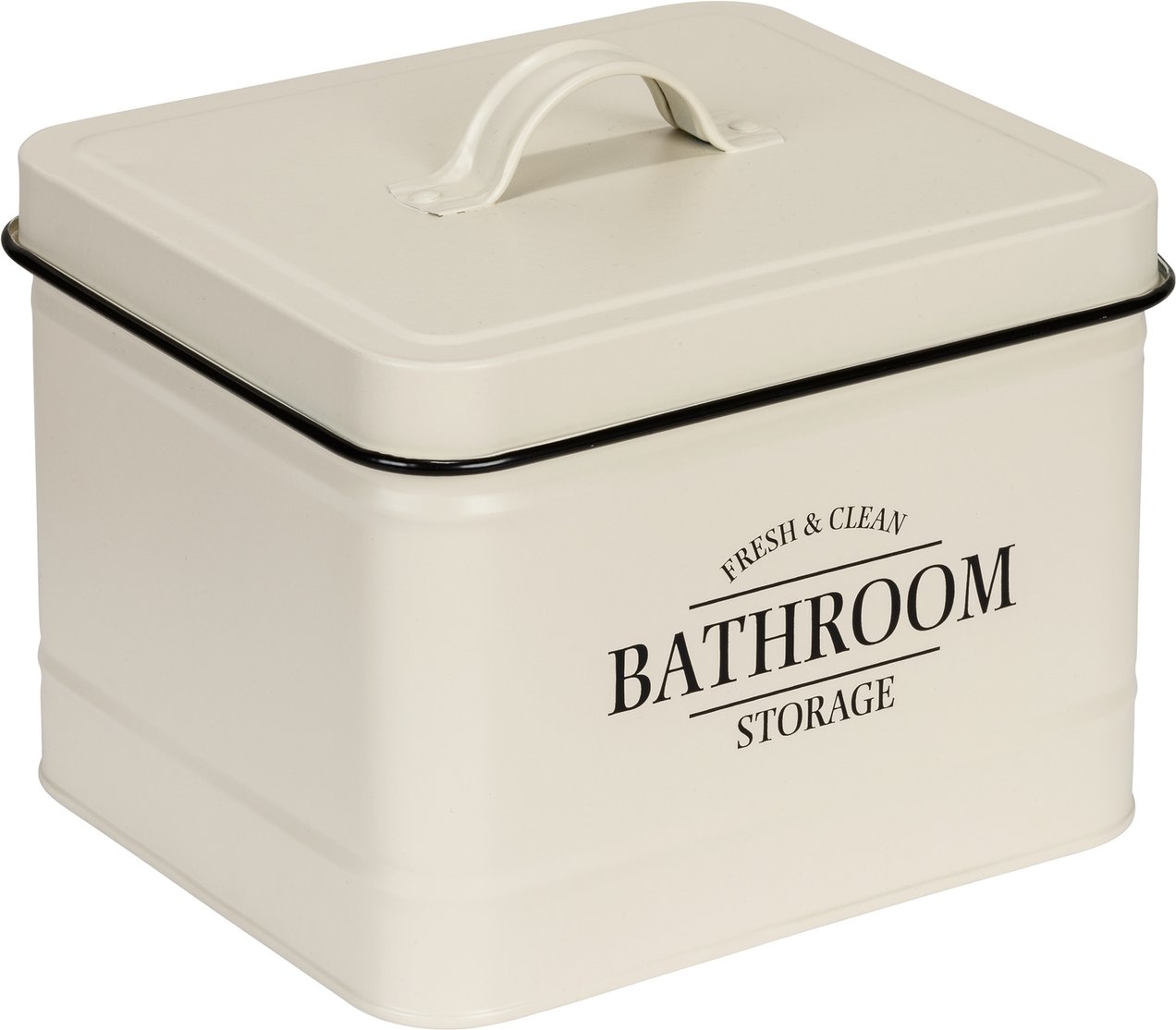 Wenko Badbox mit Deckel URI, Stahl