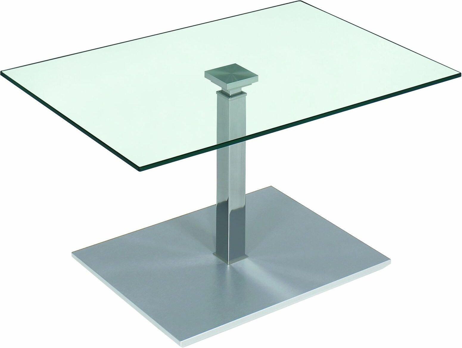 Zurbrüggen Couchtisch 259., Klarglas