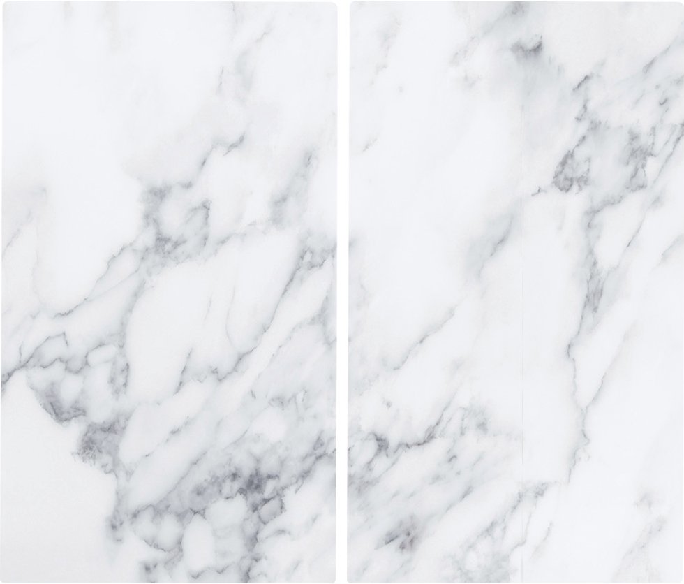 Zeller Present Herdabdeck-/Schneideplatten-Set, Glas