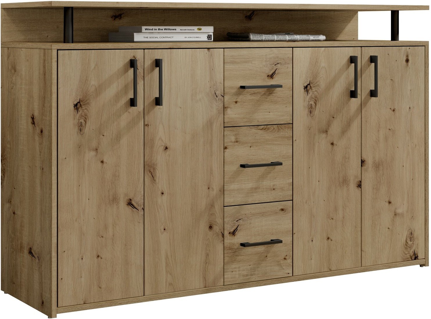 Carryhome Sideboard DRIFT, Holznachbildung