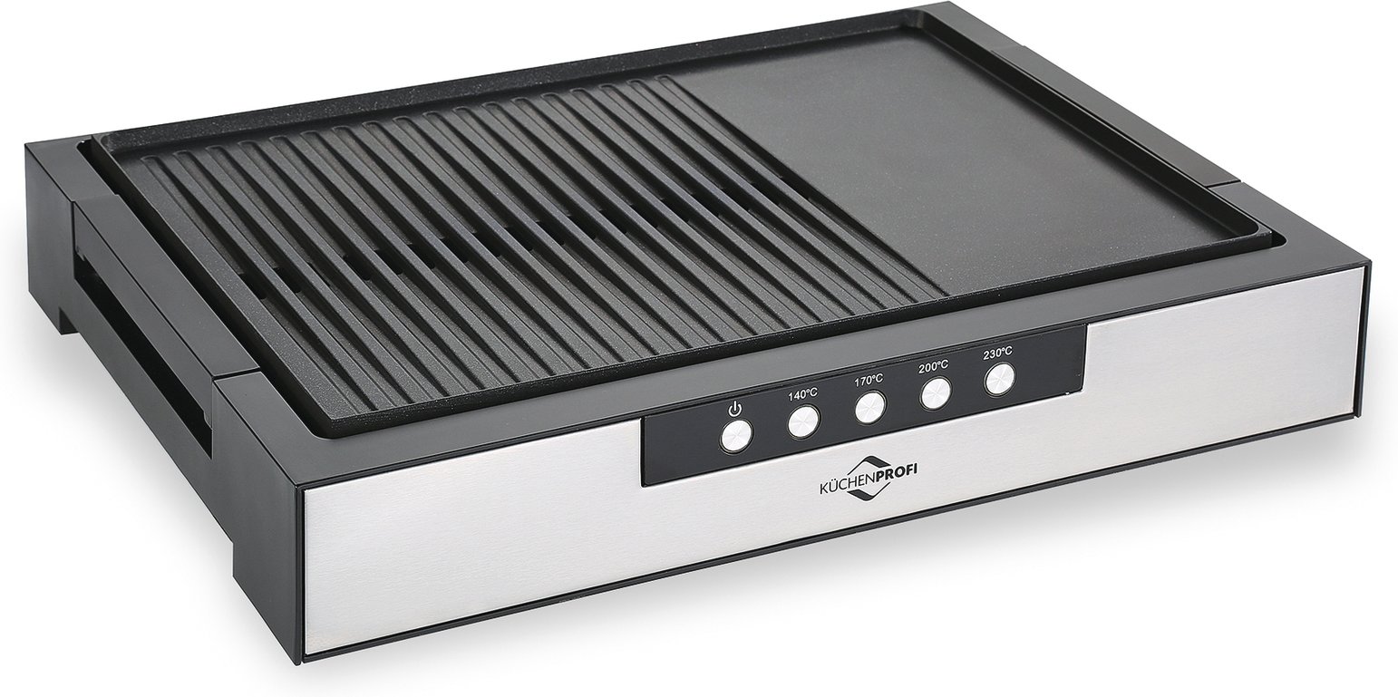 KÜCHENPROFI Tischgrill STYLE, Edelstahl