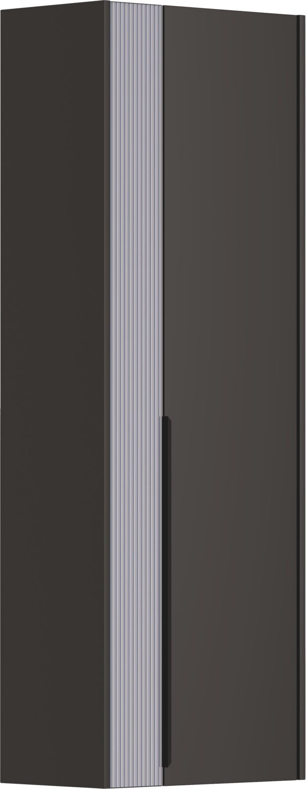 Dieter Knoll Hängegarderobenschrank TURIN, anthrazit, MDF