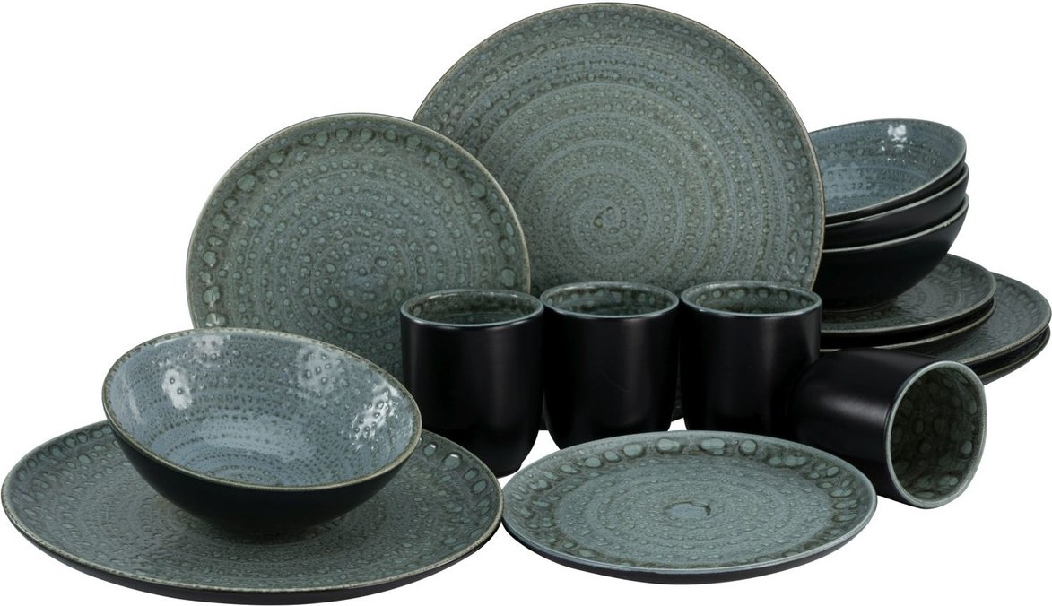 Creatable Kombiservice 16-tlg. VILLA ROMANA, Steingut