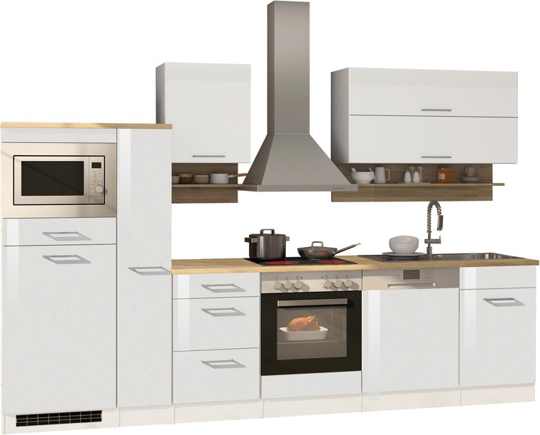 Thumbnail - Held Möbel Küchenzeile MAILAND, Holznachbildung