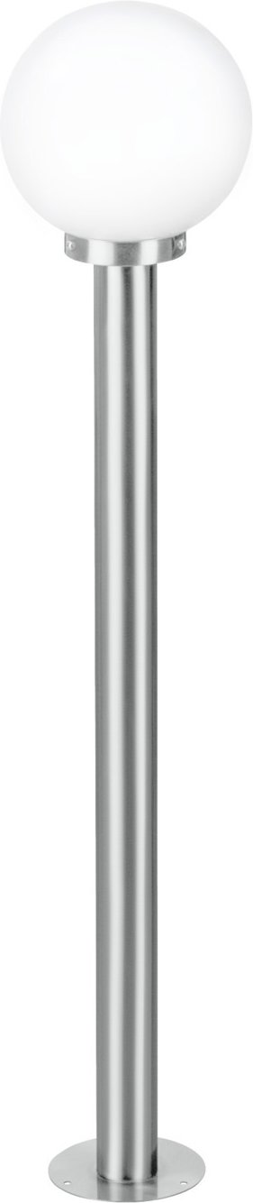 Eglo Leuchten Außen- Stehleuchte NISIA, Edelstahl