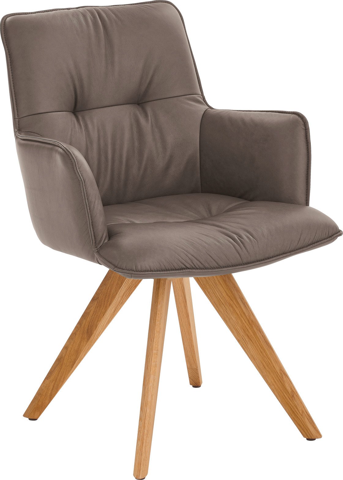 Dieter Knoll Design-Schalensessel PREMIO, Leder