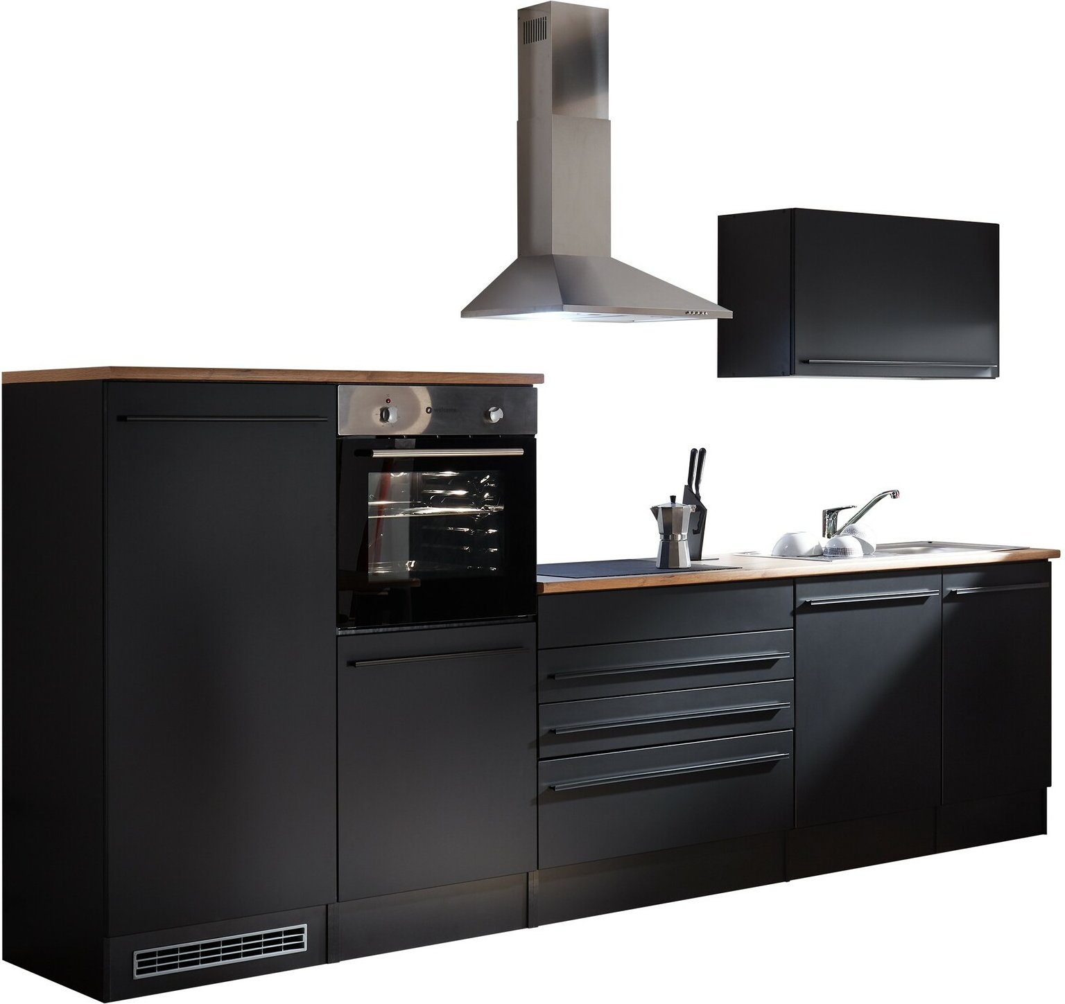 Yourkitchen Küchenblock 320 JAZZ, Holznachbildung