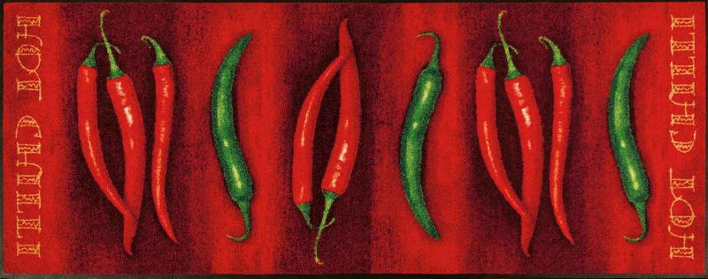 Kleen-Tex Fußmatte Hot Chilli, Polyamid