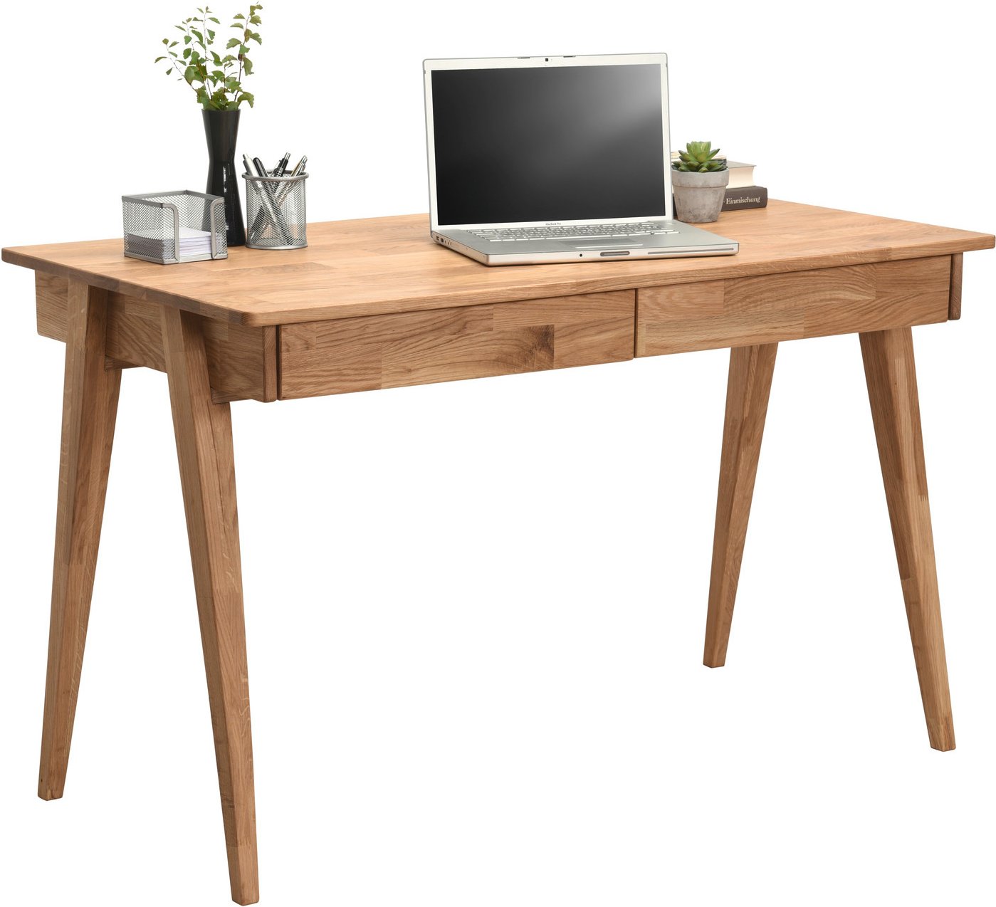 Linea Natura Schreibtisch BONN, Massivholz