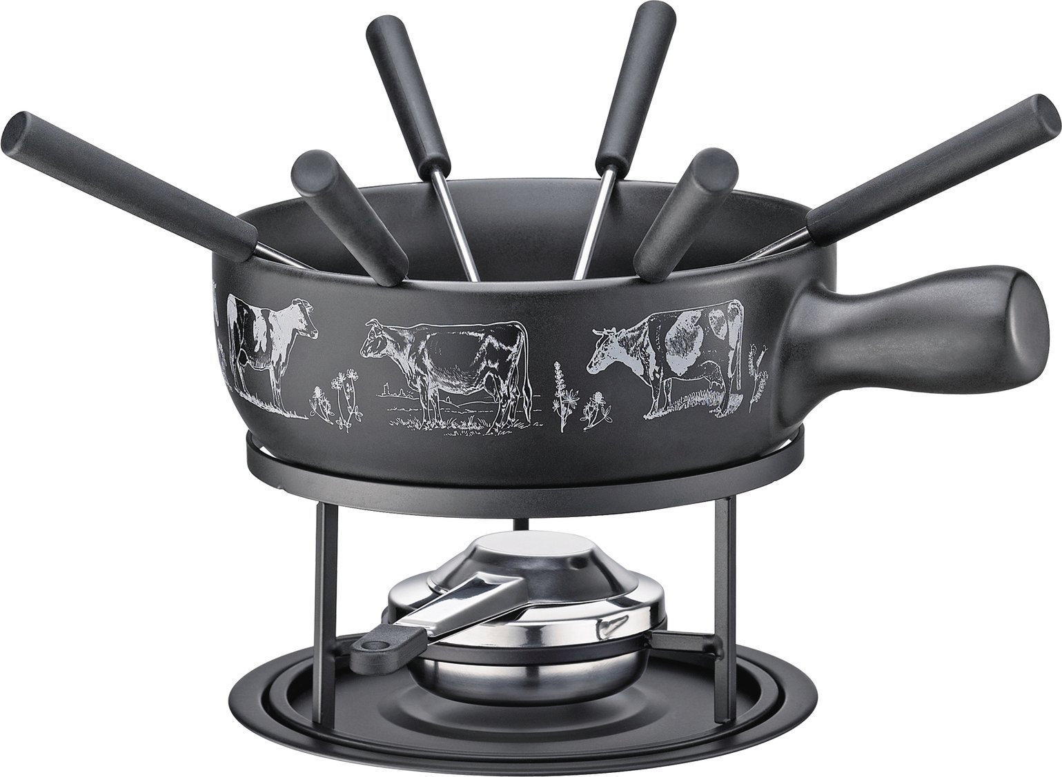 KÜCHENPROFI Käsefondue-Set ST. GALLEN, Keramik