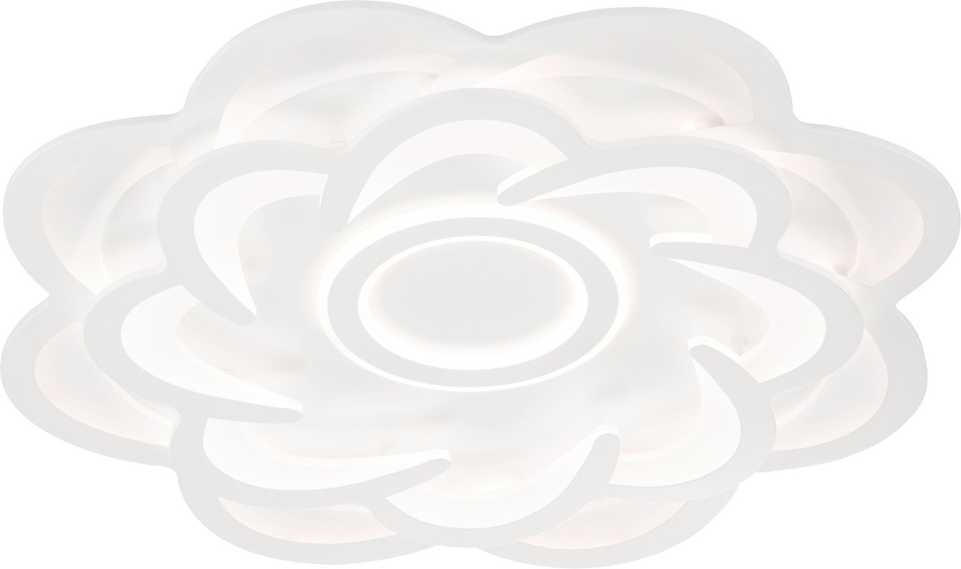WOFI Leuchten LED-Deckenleuchte, Kunststoff