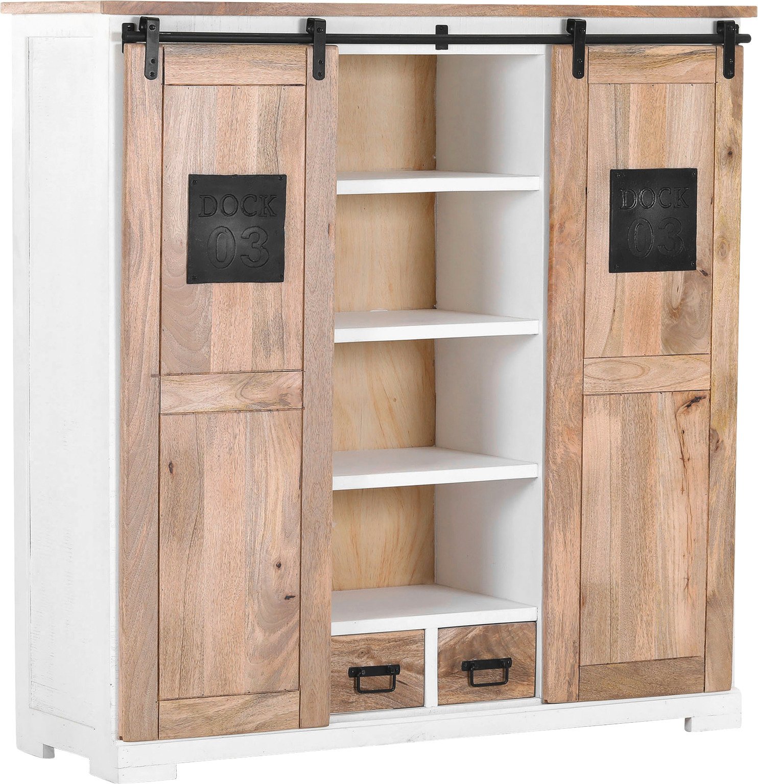 Z2 Highboard DOCK 03, Teilmassiv