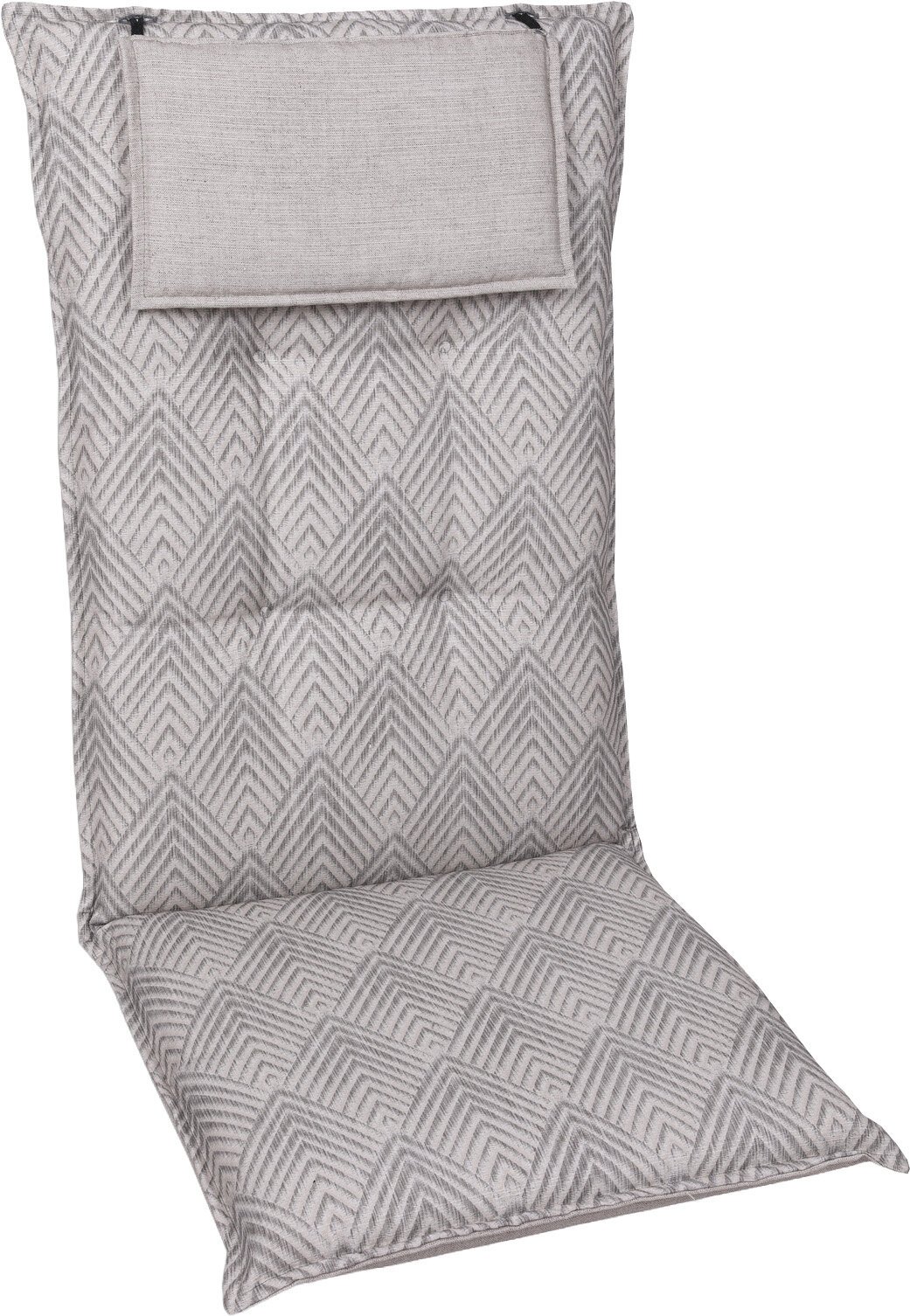 Thumbnail - Go-De Sesselauflage, graubeige, Stoff