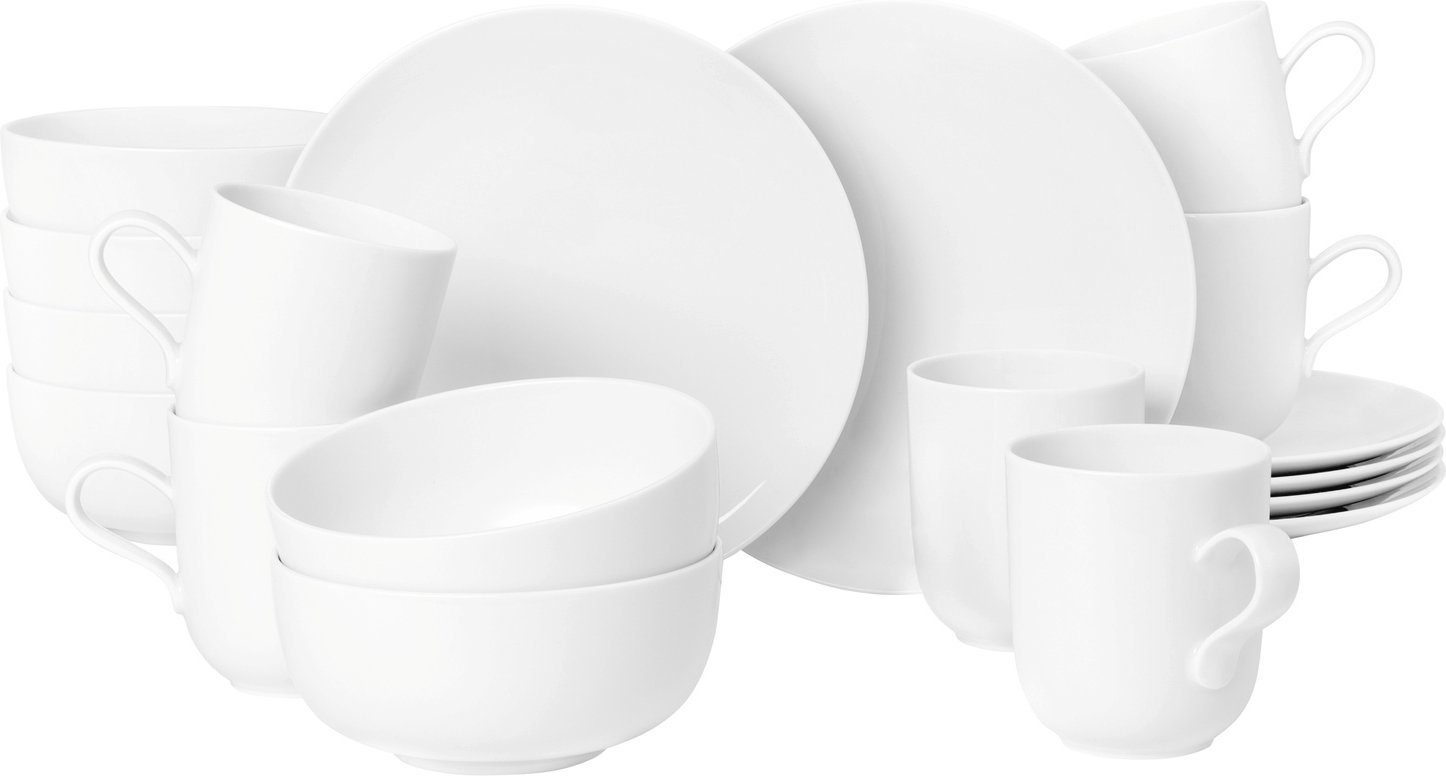 Seltmann Weiden Frühstückset 18-tlg. LIBERTY, Porzellan