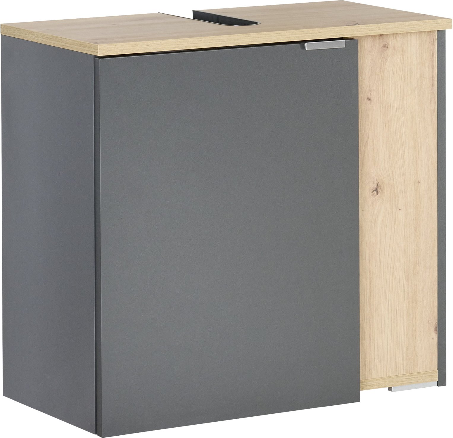 Stylife Waschbeckenunterschrank PALIUM, Holznachbildung