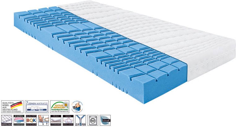 Z2 Wendematratze H2 90 x 200 MED DUO, Kaltschaum