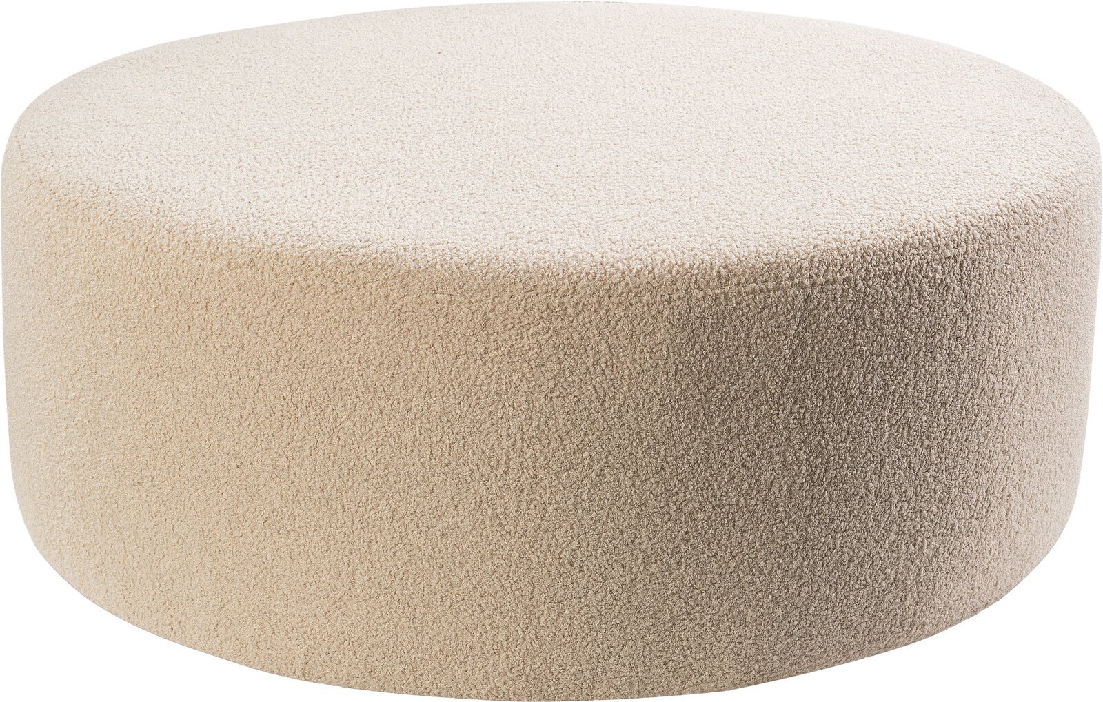 MID.YOU Hocker groß KOLO, beige, Bouclé