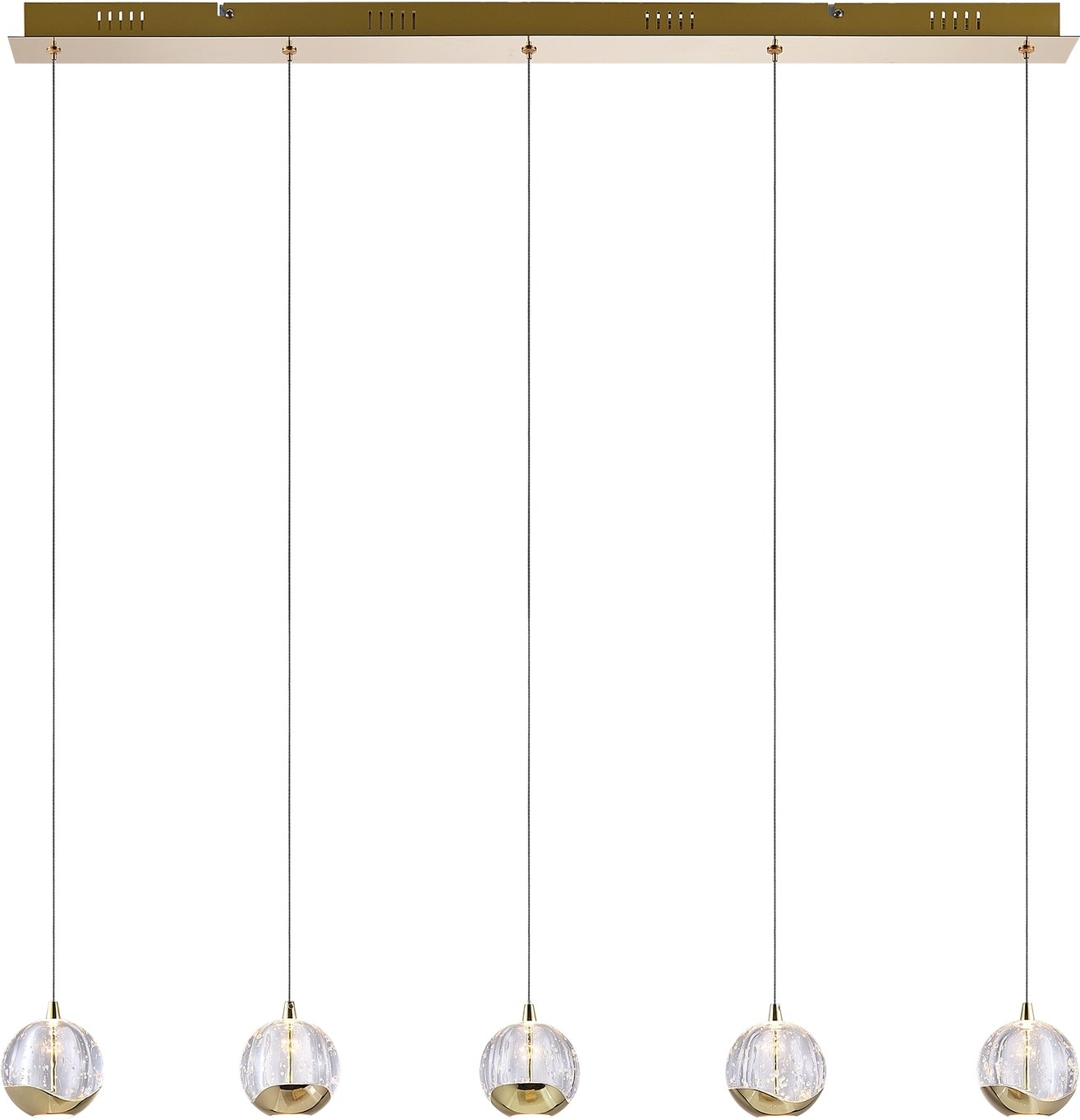 Dieter Knoll LED-Hängeleuchte, Glas