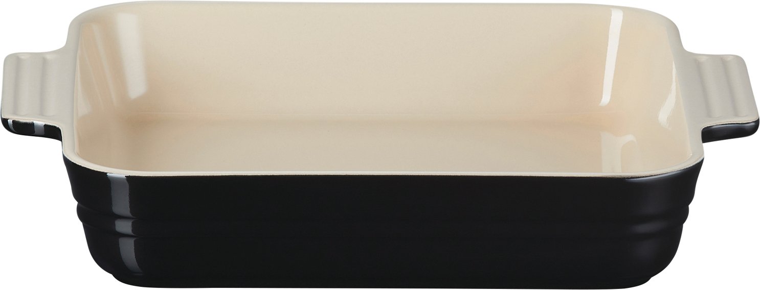 Thumbnail - LE CREUSET Auflaufform 23cm Schwarz SIGNATURE, Steinzeug