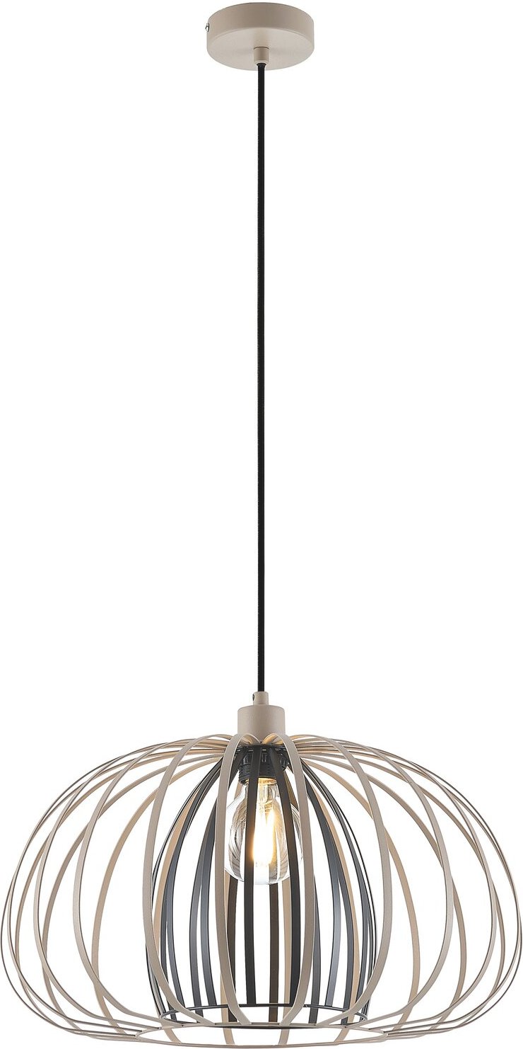 Novel Hängeleuchte, schwarz-akazie, Metall