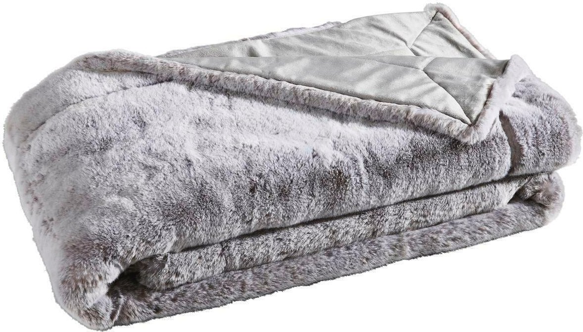 Ambiente Felldecke SILBERFUCHS, Polyester