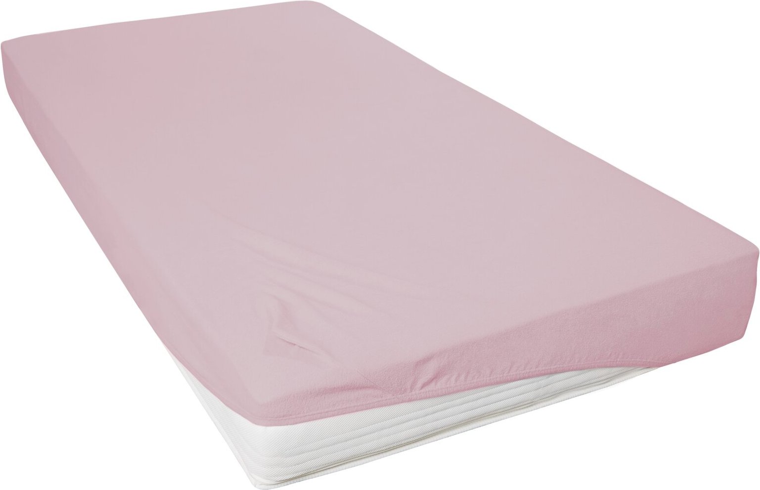 Novel Spannbetttuch TEDDY-FLAUSCH, violett, Baumwolle