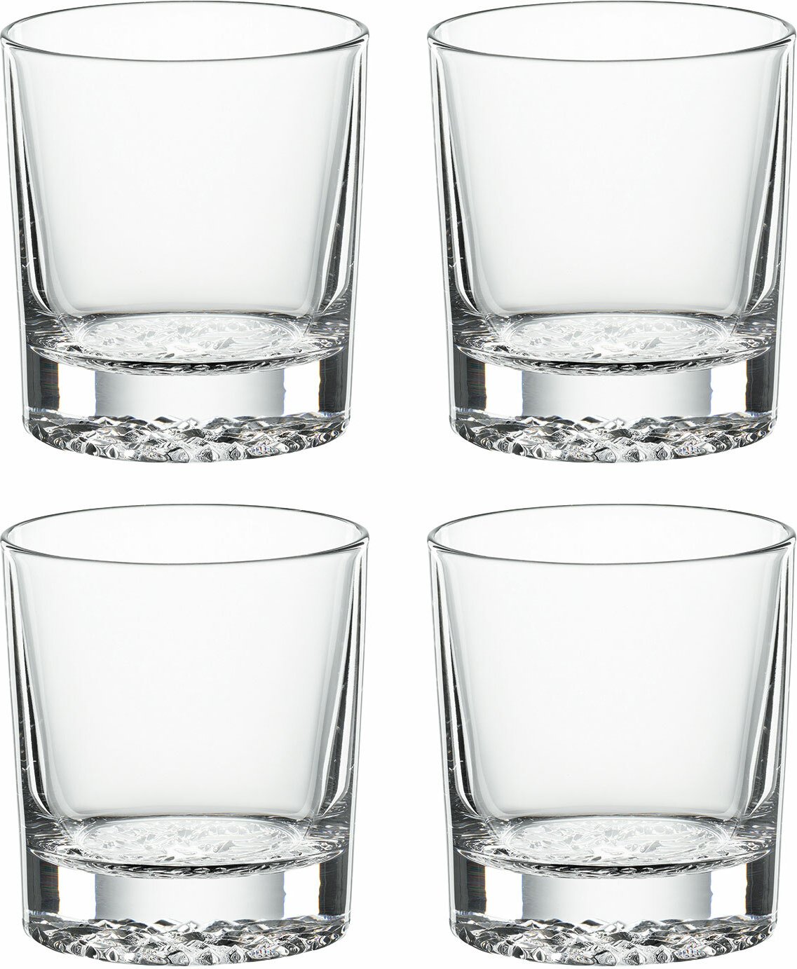Spiegelau Whiskybecher 4er-Set LOUNGE, Kristallglas