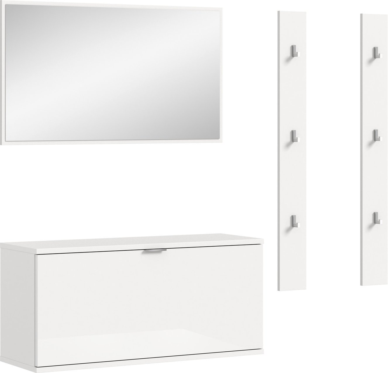 MID.YOU Garderobenkombination PROJEKT X, Holznachbildung