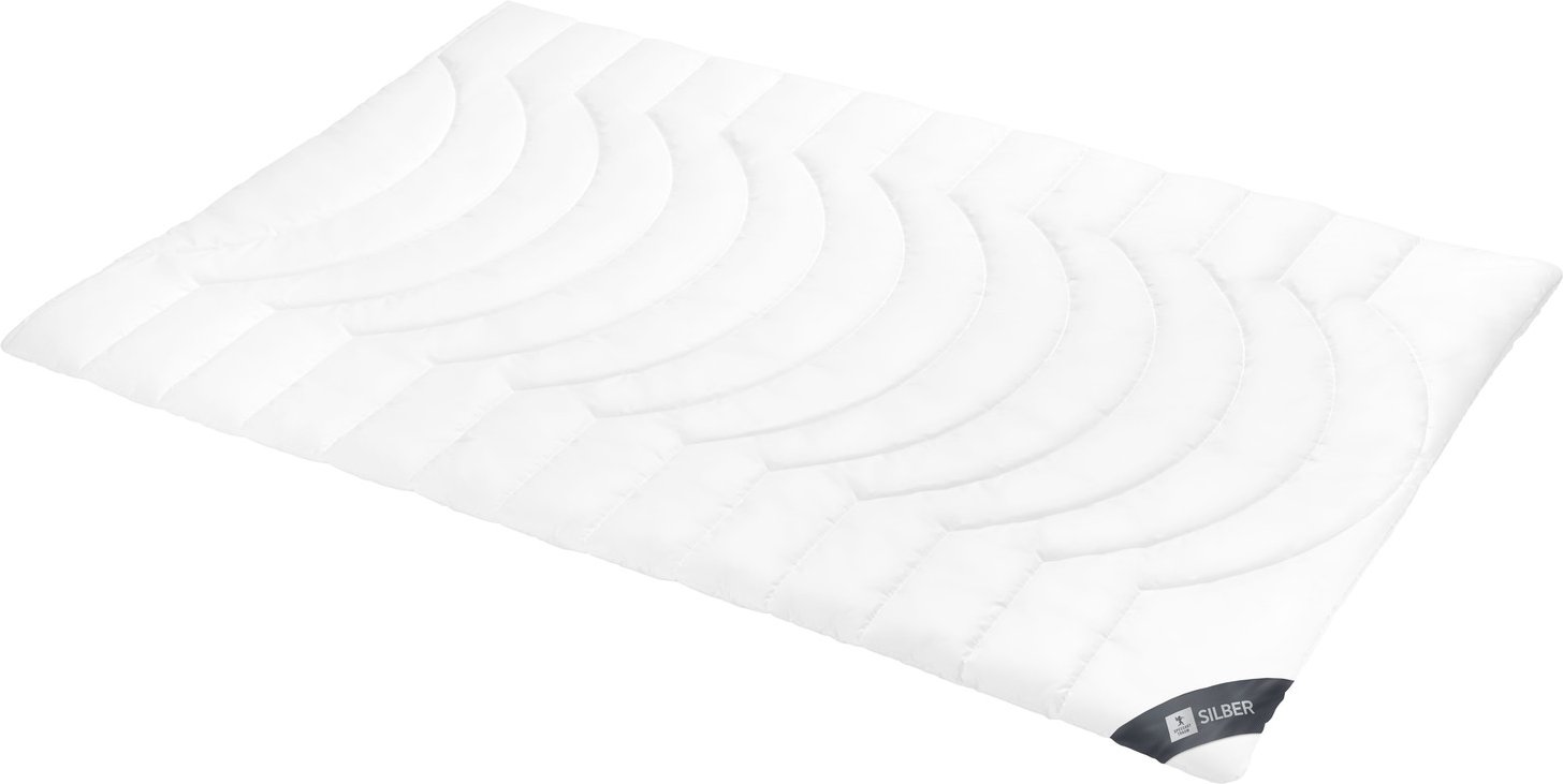 Spessarttraum Faserdecke SILBER, Baumwolle