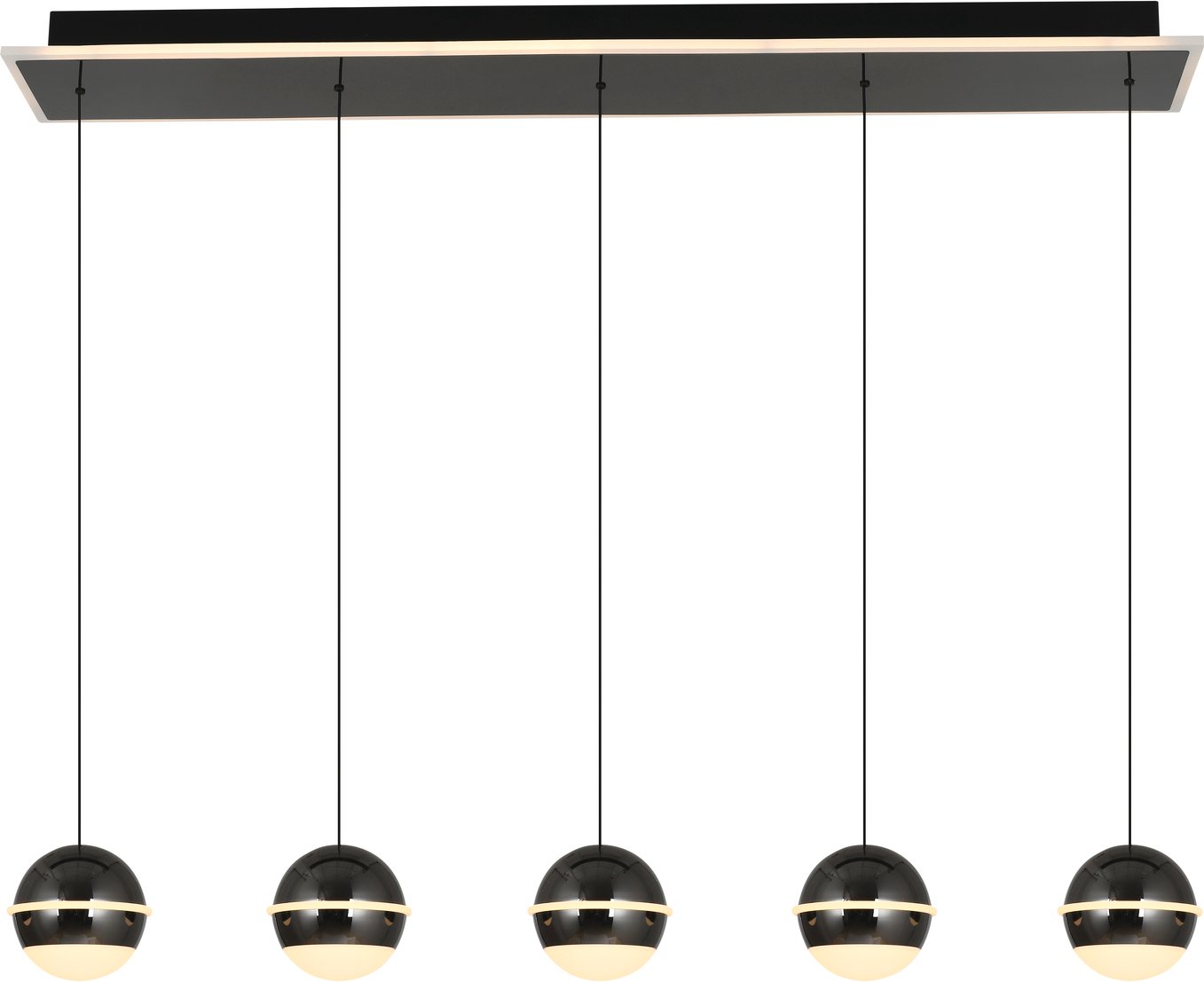 Geeti LED-Pendelleuchte BIARRITZ, Metall