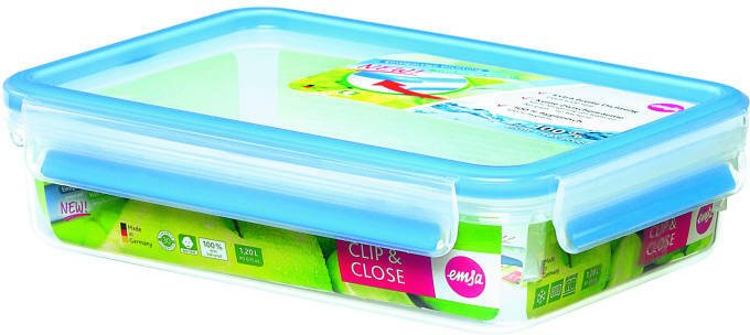 Thumbnail - Emsa Dose CLIP & CLOSE 1,2 Liter, Kunststoff