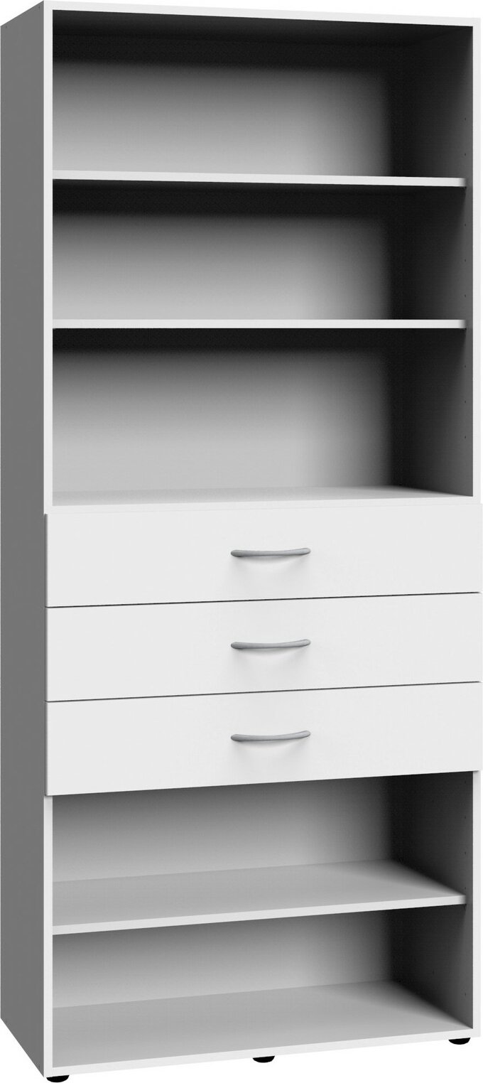 XORA Regal hoch MULTIRAUMKONZEPT, Holznachbildung