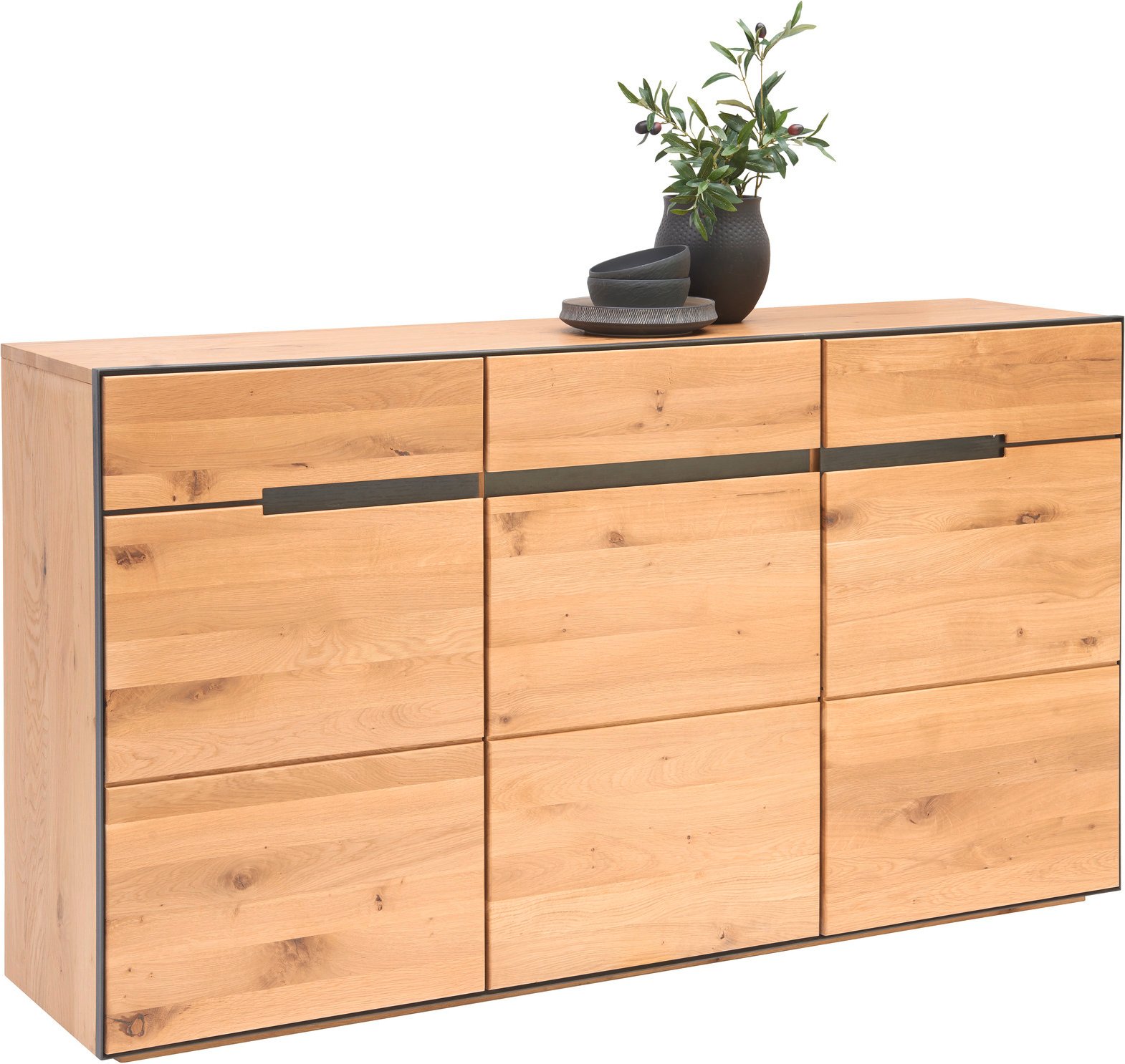 Linea Natura Sideboard KELIO MAX, Teilmassiv