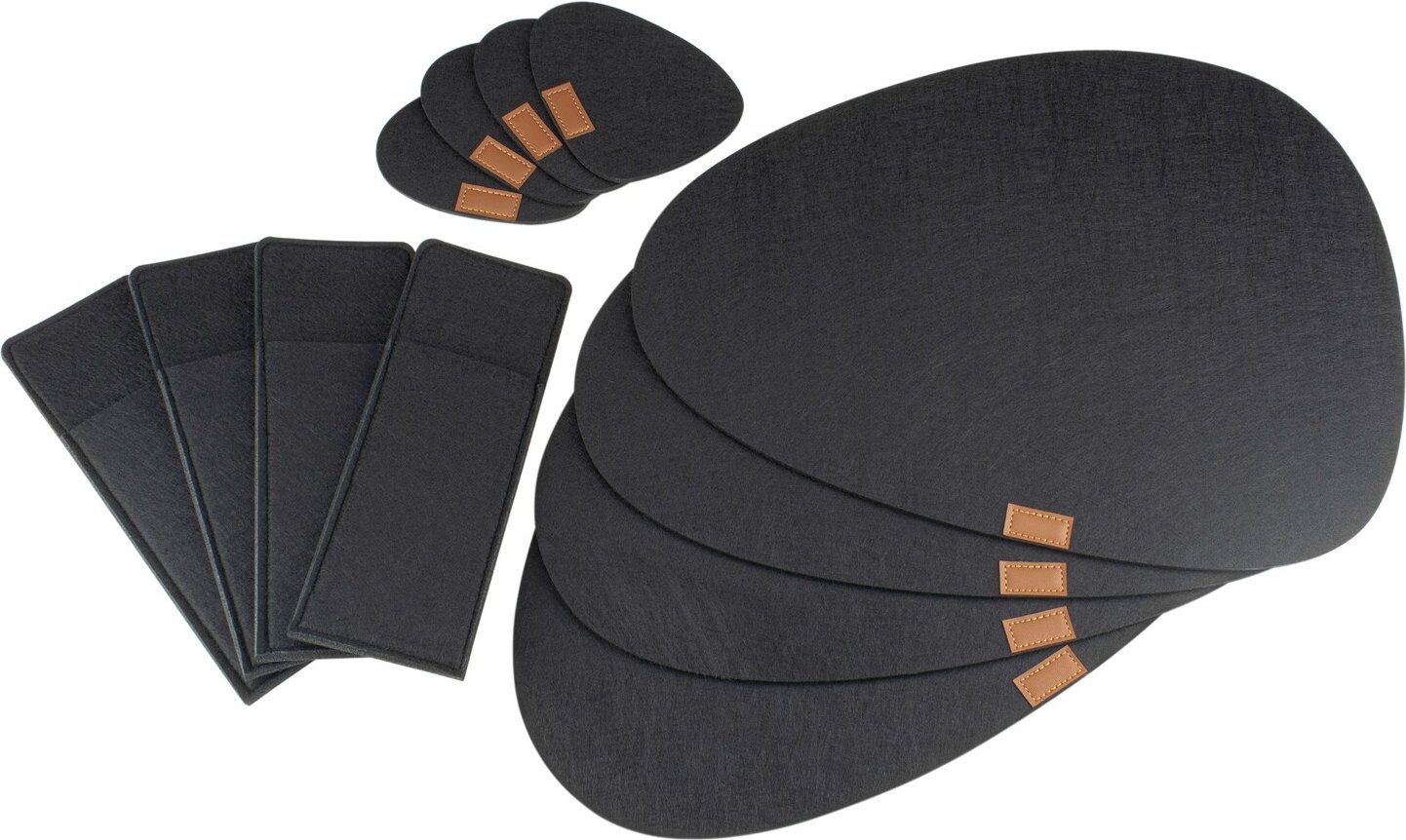 Justinus Tischset 12-tlg., Filz