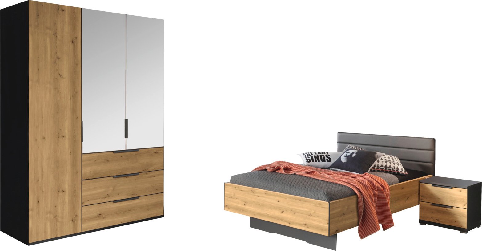 XORA Jugendzimmer ENDORA-F, Holznachbildung