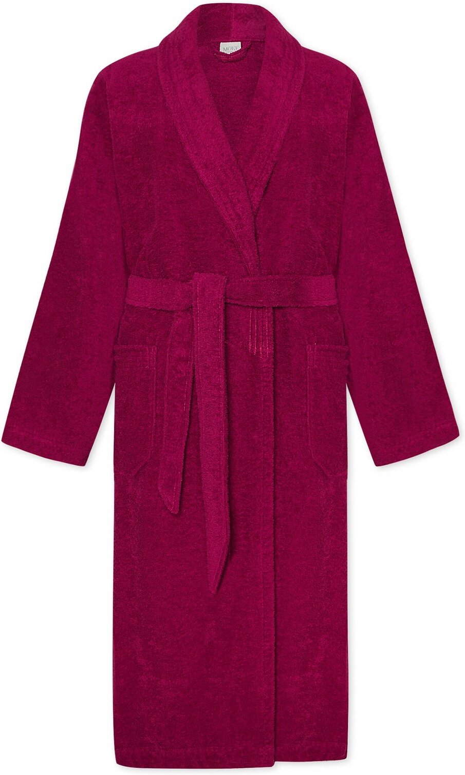 MÖVE Bademantel Schalkragen L HOMEWEAR BASIC, Baumwolle