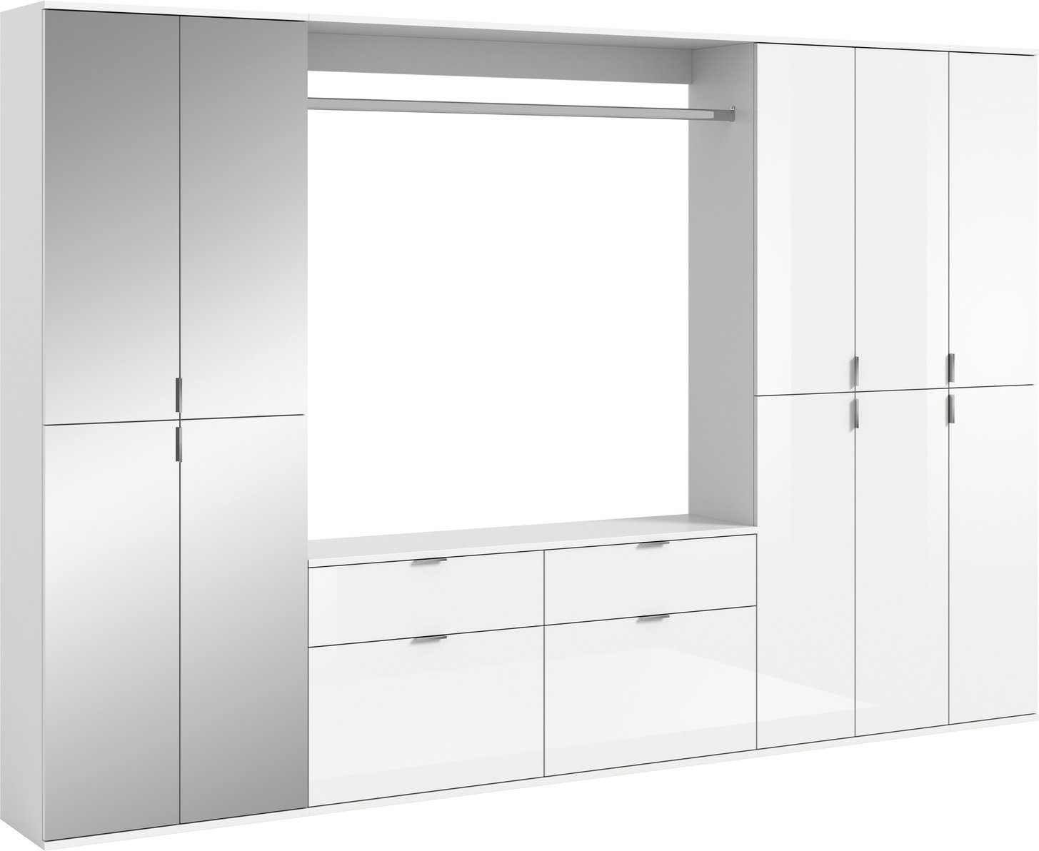 MID.YOU Garderobenkombination PROJEKT X, Holznachbildung