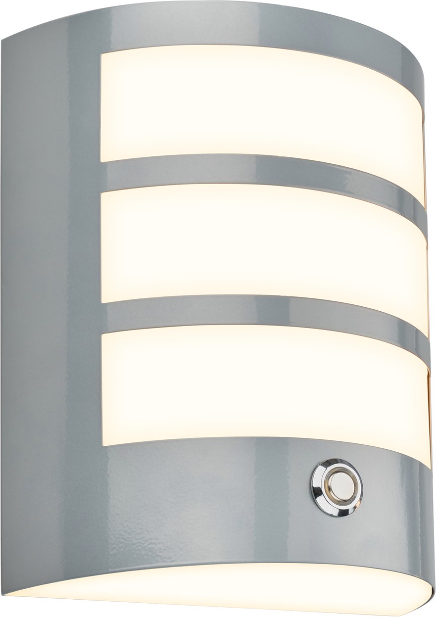 Briloner Akku-Außenwandleuchte, Metall