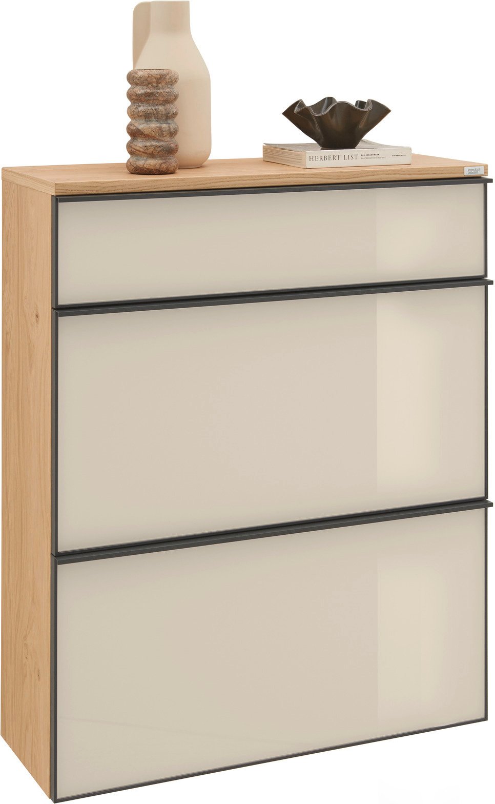 Dieter Knoll Hängeschuhschrank ATINA, Glas