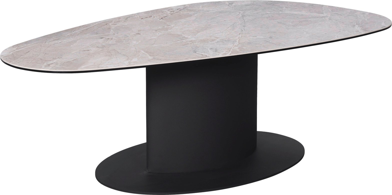 Dieter Knoll Couchtisch LUGANO, Keramik