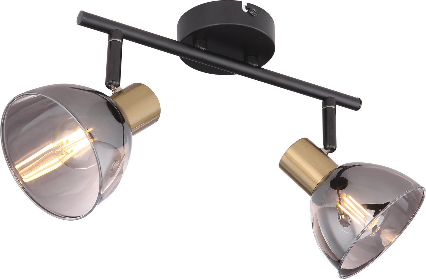 Globo Lighting Strahler 2-flg. JAY, Metall