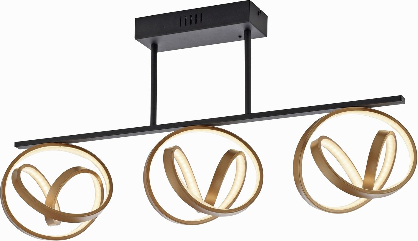 Just Light Deckenleuchte LOOP, Metall