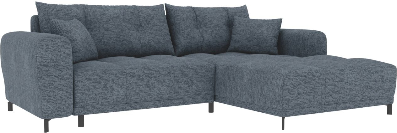 Z2 Ecksofa PACO, dunkelblau, Webstoff