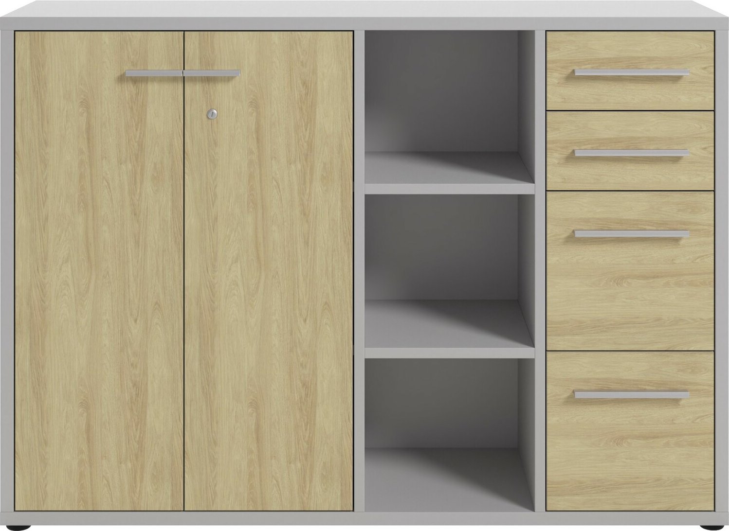 Thumbnail - Manjana Aktenschrank TEXAS, Holz