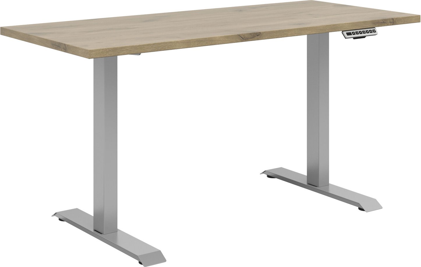 Voleo E-Schreibtisch CONNECT, Holznachbildung