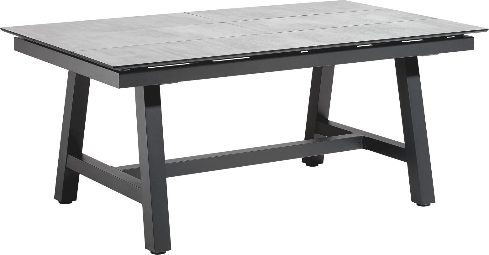 Amatio Gartentisch ZAMORA, anthrazit, Aluminium