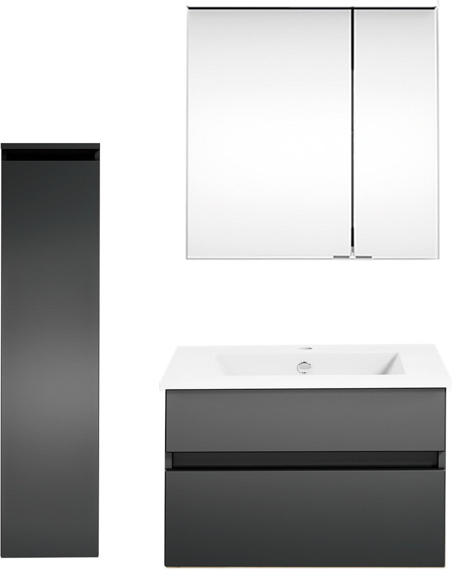 Puris Badkombination GET2YOU 21, Holznachbildung