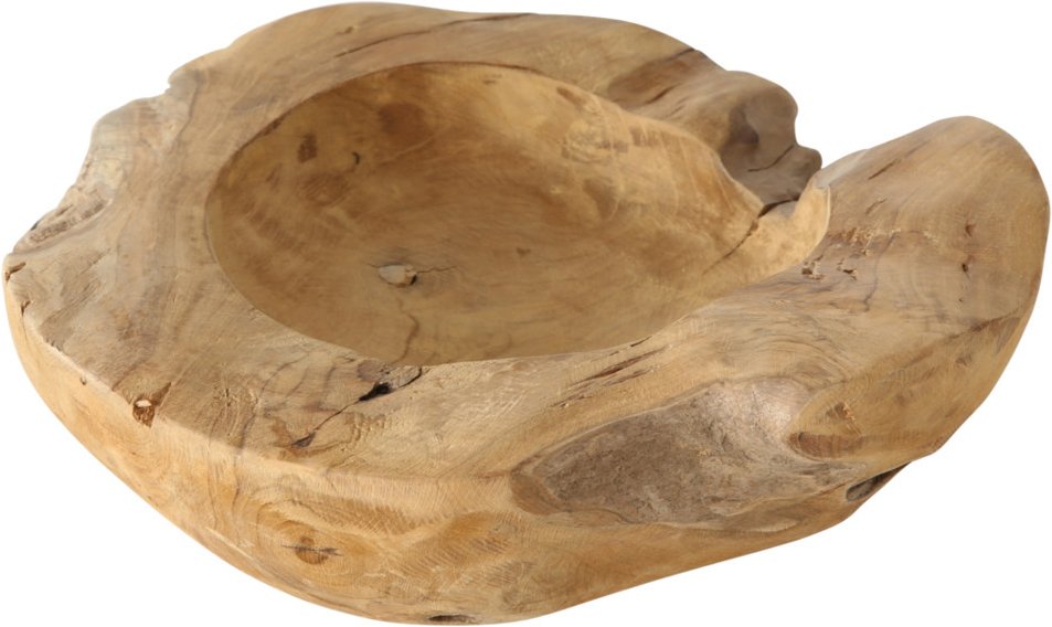 Boltze Deko-Schale Teak, Holz